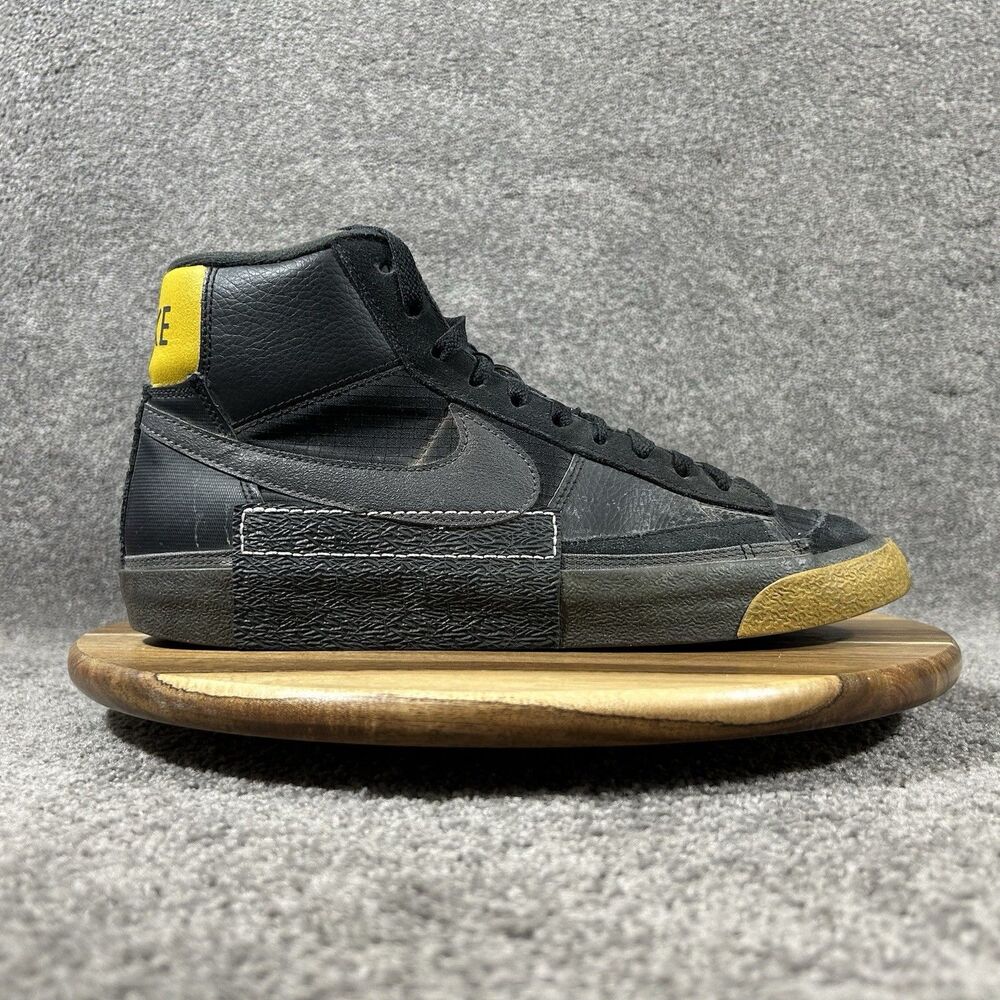 Nike Blazer Mid Pro Club FB8891-001 Remastered Black Bronzine Men’s Sz 9.5 Shoes